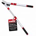 TABOR TOOLS GG22A Extendable Anvil Lopper with Compound Action, 27-40 Inch Telescopic Tree Trimmer & Branch Cutter, Long Reach Tree Pruner with 1 3/4 Inch Cut Capacity, Chops Thick Dry Branches w Ease