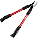 TABOR TOOLS GL18A Small Bypass Lopper, Short 20 Inch Tree Trimmer & Branch Cutter, Compact Tree Pruner with 1 Inch Clean Cut Capacity, Chops Branches with Ease