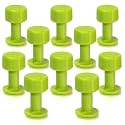 Tabweld Black Plague Gang Green 12mm Hail Tabs Round PDR Hail Dent Tab Pack - 10 Pack Paintless Dent Repair