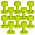 Tabweld Black Plague Gang Green 15mm Hail Tabs Round PDR Hail Dent Tab Pack - 10 Pack Paintless Dent Repair