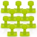 Tabweld Black Plague Gang Green 20mm Hail Tabs Square PDR Hail Dent Tab Pack - 10 Pack Paintless Dent Repair