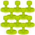 Tabweld Black Plague Gang Green 25mm Hail Tabs Round PDR Hail Dent Tab Pack - 10 Pack Paintless Dent Repair
