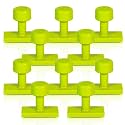 Tabweld Black Plague Gang Green 26mm Hail Crease Tabs PDR Hail Dent Tab Pack - 10 Pack Paintless Dent Repair