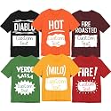 Taco Sauce Costume Shirt Family Matching, Taco Costume Adult Men Women, Group Halloween Shirts 2026, Costumes Group Shirts