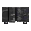Tactical 9mm MOLLE Magazine Pouch 5.56 Mag Pouch Double Set Tactical Placard with Quick Release Insert for Chest Rig Vest