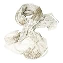 Tactical Camo Pattern Military Netting Scarf - White/Urban/Snow, White, One Size