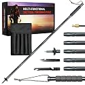 Tactical Hiking Stick Trekking Pole Multifunctional Aluminum