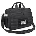 DEYACE Tactical Messenger Laptop Bag Large Military Briefcase 17.3 Inch Computer Work Office Bag for Men YKK-Zippers