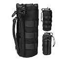 Tactical MOLLE Bottle Pouch Basic Style & Enhanced with Shoulder Strap