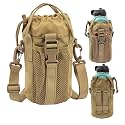 Tactical MOLLE Bottle Pouch Basic Style &amp; Enhanced with Shoulder Strap