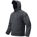 TACVASEN Men's Full Zip Up Fleece Jacket Warm Coats Winter Tactical Hoodie