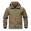 TACVASEN Men's Special Ops Military Tactical Soft Shell Jacket Coat