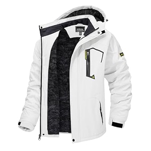 TACVASEN Mens Winter Ski Jacket Waterproof Snow