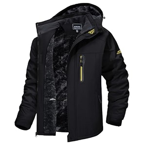 TACVASEN Mens Winter Ski Jacket Waterproof Snow