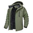 TACVASEN Men39s Winter Ski Jacket Waterproof Snow