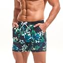 TADDLEE Swimwear Men Basic Long Swimming Trunk Surf Camo Shorts Swimsuits Pocket