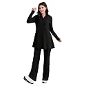 TADKEE Women39s Solid Color Two-Piece Set 