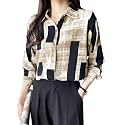 TADKEE Women39s V Collared Casual Stylish Long