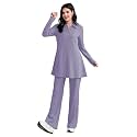 TADKEE Women39s Solid Color Two-Piece Set 