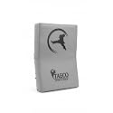 Taeco Sports India Martial Arts Training Kick Pad, Grey, PU Leather, Rectangular Striking Target for Karate, Taekwondo, MMA Practice