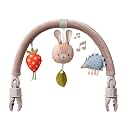 Taf Toys Activity Arch - Ideal for Infants &amp; Toddlers, Fits Stroller &amp; Pram, Stimulates Baby’s Senses, Easier Outdoors (Musical Bunny Arch)