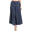 TAG-7 Women Printed Flared Palazzos