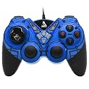TAG Gamerz G20 USB Gamepad | Vibration Motor | Turbo Mode | Force Function Feedback | Ergonomic Design | Plug And Play High Performance Gaming Controller/Remote | Rubberized | Supports Windows (Blue)
