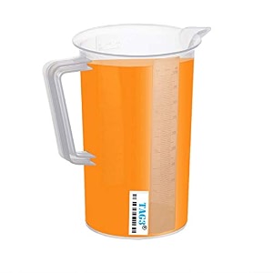 professional plastic measure jar cup glass for kitchen cooking jug baking amp measuring solids and liquids  1000 ml  transparent