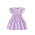 TAGAS Baby-Girl39s Polyester A-Line Knee-Length Dress