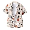 Tagas Boys39 Shirt Casual Vacation ShirtHalf SleeveShirt