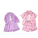 Tagas Girls Casual Simple Style Polyester Solid