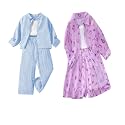 Tagas Girls Casual Simple Style Polyester Solid