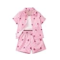 Tagas Girls Casual Simple Style Polyester Solid