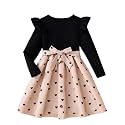 TAGAS Girls Floral Dress Lavender Flower