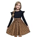 TAGAS Girls Floral Dress Lavender Flower