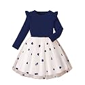 TAGAS Girls Floral Dress Lavender Flower
