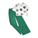 TAGAS Girls Floral Printed Co-Ord Set 