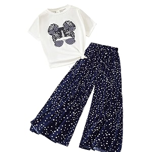 TAGAS Girls TOP AND PANTCOORDINATED OUTFIT FOR
