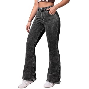 Tagas High Waist Bootcut Fit Denim Jeans
