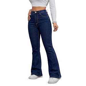 Tagas High Waist Bootcut Fit Denim Jeans