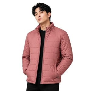 TAGAS JACKETmans Winter Puffer Jacket Mens Solid