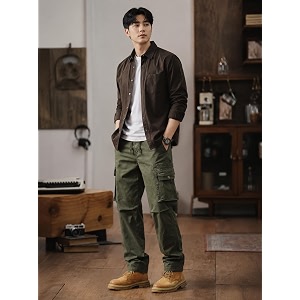 TAGAS Mens Cargo Pant Trousers Casual Pant