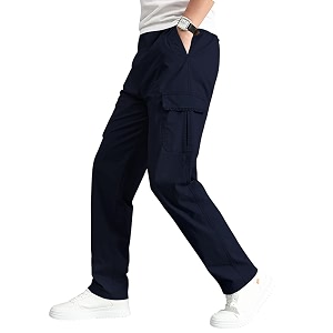 TAGAS Men Cotton Cargo Trouser Mens Relaxed