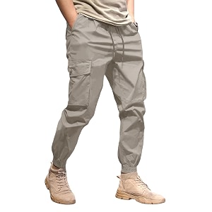 TAGAS Men Cotton Cargo Trouser Mens Relaxed