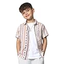 TAGAS Toddler Boys39 Striped Short Sleeve Casual