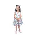 TAGAS Toddler Girls Floral Print Tiered Layer