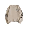 Tagas Women39s Sun amp Moon Print Sweatshirt