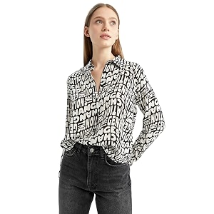 TAGAS Women Printed Casual Shirt Womens
