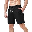 TAGDO Men39s Athletic Shorts with Zipper Pockets