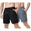 TAGDO Men39s Athletic Shorts with Zipper Pockets